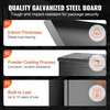 image:imageVEVOR Package Delivery Boxes for Outside Extra Large Mailbox with Coded Lock Galvanized Steel Wall Mounted Mailboxes 173x138x228 AntiTheft Baffle IPX3 Waterproof for Porch Curbside106D x 154W x 205H