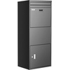 image:imageVEVOR Package Delivery Boxes for Outside Extra Large Mailbox with Coded Lock Galvanized Steel Wall Mounted Mailboxes 173x138x228 AntiTheft Baffle IPX3 Waterproof for Porch Curbside142D x 197W x 472H