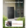 image:imageVEVOR Package Delivery Boxes for Outside Extra Large Mailbox with Coded Lock Galvanized Steel Wall Mounted Mailboxes 173x138x228 AntiTheft Baffle IPX3 Waterproof for Porch Curbside197 x 157 x 386 in