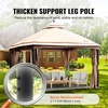 image:imageVEVOR Patio Gazebo for 1012 Person 10 x 13 FT Backyard Gazebo with Mosquito Netting Metal Frame and PU Coated 180G Polyester Outdoor Canopy Shelter for Patio Backyard Lawn Garden DeckBeigeBlack