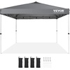 image:imageVEVOR Patio Gazebo for 1012 Person 10 x 13 FT Backyard Gazebo with Mosquito Netting Metal Frame and PU Coated 180G Polyester Outdoor Canopy Shelter for Patio Backyard Lawn Garden DeckGray