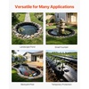image:imageVEVOR Pond Liner 15 x 15 ft 45 Mil EPDM Rubber Fish Koi Pond Liner and Underlayment Combo Easy to Cut Durable amp Leakproof for Outdoor Ponds Water Garden Waterfall Fishpond Fountains Black15 x 15 ft