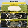 image:imageVEVOR Pond Liner 15 x 15 ft 45 Mil EPDM Rubber Fish Koi Pond Liner and Underlayment Combo Easy to Cut Durable amp Leakproof for Outdoor Ponds Water Garden Waterfall Fishpond Fountains Black15 x 20 ft