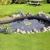 image:imageVEVOR Pond Liner 15 x 15 ft 45 Mil EPDM Rubber Fish Koi Pond Liner and Underlayment Combo Easy to Cut Durable amp Leakproof for Outdoor Ponds Water Garden Waterfall Fishpond Fountains Black20 x 25 ft