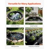 image:imageVEVOR Pond Liner 15 x 15 ft 45 Mil EPDM Rubber Fish Koi Pond Liner and Underlayment Combo Easy to Cut Durable amp Leakproof for Outdoor Ponds Water Garden Waterfall Fishpond Fountains Black15 x 20 ft