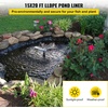 image:imageVEVOR Pond Liner 15 x 15 ft 45 Mil EPDM Rubber Fish Koi Pond Liner and Underlayment Combo Easy to Cut Durable amp Leakproof for Outdoor Ponds Water Garden Waterfall Fishpond Fountains Black15 x 20 ft