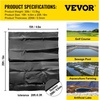 image:imageVEVOR Pond Liner 15 x 15 ft 45 Mil EPDM Rubber Fish Koi Pond Liner and Underlayment Combo Easy to Cut Durable amp Leakproof for Outdoor Ponds Water Garden Waterfall Fishpond Fountains Black15 x 20 ft