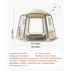 image:imageVEVOR Pop up Sports Tent 8 Sizes Optional Clear Bubble Tent for 16 Person Waterproof Outdoor Pod with Floor Mat amp Top Cover Garden Igloo Dome Tents Camping Shelter for Sports WatchingClear