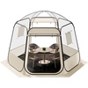 image:imageVEVOR Pop up Sports Tent 8 Sizes Optional Clear Bubble Tent for 16 Person Waterproof Outdoor Pod with Floor Mat amp Top Cover Garden Igloo Dome Tents Camping Shelter for Sports WatchingClear