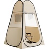 image:imageVEVOR Pop up Sports Tent 8 Sizes Optional Clear Bubble Tent for 16 Person Waterproof Outdoor Pod with Floor Mat amp Top Cover Garden Igloo Dome Tents Camping Shelter for Sports WatchingBeige  Clear