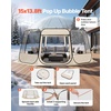 image:imageVEVOR Pop up Sports Tent 8 Sizes Optional Clear Bubble Tent for 16 Person Waterproof Outdoor Pod with Floor Mat amp Top Cover Garden Igloo Dome Tents Camping Shelter for Sports WatchingClear
