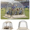 image:imageVEVOR Pop up Sports Tent 8 Sizes Optional Clear Bubble Tent for 16 Person Waterproof Outdoor Pod with Floor Mat amp Top Cover Garden Igloo Dome Tents Camping Shelter for Sports WatchingClear