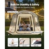 image:imageVEVOR Pop up Sports Tent 8 Sizes Optional Clear Bubble Tent for 16 Person Waterproof Outdoor Pod with Floor Mat amp Top Cover Garden Igloo Dome Tents Camping Shelter for Sports WatchingClear