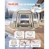 image:imageVEVOR Pop up Sports Tent 8 Sizes Optional Clear Bubble Tent for 16 Person Waterproof Outdoor Pod with Floor Mat amp Top Cover Garden Igloo Dome Tents Camping Shelter for Sports WatchingClear