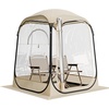 image:imageVEVOR Pop up Sports Tent 8 Sizes Optional Clear Bubble Tent for 16 Person Waterproof Outdoor Pod with Floor Mat amp Top Cover Garden Igloo Dome Tents Camping Shelter for Sports WatchingClear