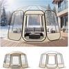 image:imageVEVOR Pop up Sports Tent 8 Sizes Optional Clear Bubble Tent for 16 Person Waterproof Outdoor Pod with Floor Mat amp Top Cover Garden Igloo Dome Tents Camping Shelter for Sports WatchingClear