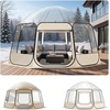 image:imageVEVOR Pop up Sports Tent 8 Sizes Optional Clear Bubble Tent for 16 Person Waterproof Outdoor Pod with Floor Mat amp Top Cover Garden Igloo Dome Tents Camping Shelter for Sports WatchingClear