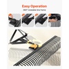 image:imageVEVOR PullBehind Thatch Remover 60 Width 3Point Dethatcher Equipped with 32 Durable Steel Prongs TractorCompatible 3Point Hitch Garden Rake Ideal for Soil Preparation and Grass Maintenance72 Tow Dethatcher with 3point Attachments