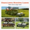 image:imageVEVOR PullBehind Thatch Remover 60 Width 3Point Dethatcher Equipped with 32 Durable Steel Prongs TractorCompatible 3Point Hitch Garden Rake Ideal for Soil Preparation and Grass Maintenance48 ATV Rake