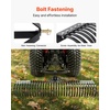 image:imageVEVOR PullBehind Thatch Remover 60 Width 3Point Dethatcher Equipped with 32 Durable Steel Prongs TractorCompatible 3Point Hitch Garden Rake Ideal for Soil Preparation and Grass Maintenance60 Tow Dethatcher with 3point Attachments