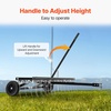 image:imageVEVOR PullBehind Thatch Remover 60 Width 3Point Dethatcher Equipped with 32 Durable Steel Prongs TractorCompatible 3Point Hitch Garden Rake Ideal for Soil Preparation and Grass Maintenance48 ATV Rake