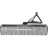 image:imageVEVOR PullBehind Thatch Remover 60 Width 3Point Dethatcher Equipped with 32 Durable Steel Prongs TractorCompatible 3Point Hitch Garden Rake Ideal for Soil Preparation and Grass Maintenance72 Tow Dethatcher with 3point Attachments