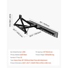 image:imageVEVOR PullBehind Thatch Remover 60 Width 3Point Dethatcher Equipped with 32 Durable Steel Prongs TractorCompatible 3Point Hitch Garden Rake Ideal for Soil Preparation and Grass Maintenance60 3point Dethatcher with Attachments