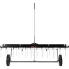 image:imageVEVOR PullBehind Thatch Remover 60 Width 3Point Dethatcher Equipped with 32 Durable Steel Prongs TractorCompatible 3Point Hitch Garden Rake Ideal for Soil Preparation and Grass Maintenance48 ATV Rake
