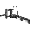 image:imageVEVOR PullBehind Thatch Remover 60 Width 3Point Dethatcher Equipped with 32 Durable Steel Prongs TractorCompatible 3Point Hitch Garden Rake Ideal for Soil Preparation and Grass Maintenance42 1Point Lift System Landscape Kit