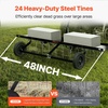 image:imageVEVOR PullBehind Thatch Remover 60 Width 3Point Dethatcher Equipped with 32 Durable Steel Prongs TractorCompatible 3Point Hitch Garden Rake Ideal for Soil Preparation and Grass Maintenance48 ATV Rake