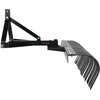 image:imageVEVOR PullBehind Thatch Remover 60 Width 3Point Dethatcher Equipped with 32 Durable Steel Prongs TractorCompatible 3Point Hitch Garden Rake Ideal for Soil Preparation and Grass Maintenance72 Tow Dethatcher with 3point Attachments