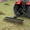 image:imageVEVOR PullBehind Thatch Remover 60 Width 3Point Dethatcher Equipped with 32 Durable Steel Prongs TractorCompatible 3Point Hitch Garden Rake Ideal for Soil Preparation and Grass Maintenance60 3point Dethatcher with Attachments