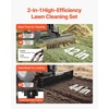 image:imageVEVOR PullBehind Thatch Remover 60 Width 3Point Dethatcher Equipped with 32 Durable Steel Prongs TractorCompatible 3Point Hitch Garden Rake Ideal for Soil Preparation and Grass Maintenance42 1Point Lift System Landscape Kit