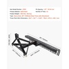 image:imageVEVOR PullBehind Thatch Remover 60 Width 3Point Dethatcher Equipped with 32 Durable Steel Prongs TractorCompatible 3Point Hitch Garden Rake Ideal for Soil Preparation and Grass Maintenance60 Tow Dethatcher with 3point Attachments