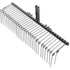 image:imageVEVOR PullBehind Thatch Remover 60 Width 3Point Dethatcher Equipped with 32 Durable Steel Prongs TractorCompatible 3Point Hitch Garden Rake Ideal for Soil Preparation and Grass Maintenance72 Tow Behind Dethatcher
