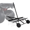 image:imageVEVOR PullBehind Thatch Remover 60 Width 3Point Dethatcher Equipped with 32 Durable Steel Prongs TractorCompatible 3Point Hitch Garden Rake Ideal for Soil Preparation and Grass Maintenance48 ATV Rake