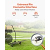 image:imageVEVOR PullBehind Thatch Remover 60 Width 3Point Dethatcher Equipped with 32 Durable Steel Prongs TractorCompatible 3Point Hitch Garden Rake Ideal for Soil Preparation and Grass Maintenance60 Tow Behind Dethatcher
