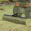image:imageVEVOR PullBehind Thatch Remover 60 Width 3Point Dethatcher Equipped with 32 Durable Steel Prongs TractorCompatible 3Point Hitch Garden Rake Ideal for Soil Preparation and Grass Maintenance60 Rake without 3Point Attachments
