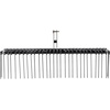 image:imageVEVOR PullBehind Thatch Remover 60 Width 3Point Dethatcher Equipped with 32 Durable Steel Prongs TractorCompatible 3Point Hitch Garden Rake Ideal for Soil Preparation and Grass Maintenance72 Tow Behind Dethatcher