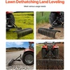 image:imageVEVOR PullBehind Thatch Remover 60 Width 3Point Dethatcher Equipped with 32 Durable Steel Prongs TractorCompatible 3Point Hitch Garden Rake Ideal for Soil Preparation and Grass Maintenance60 3point Dethatcher with Attachments