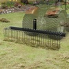 image:imageVEVOR PullBehind Thatch Remover 60 Width 3Point Dethatcher Equipped with 32 Durable Steel Prongs TractorCompatible 3Point Hitch Garden Rake Ideal for Soil Preparation and Grass Maintenance72 Tow Behind Dethatcher