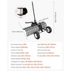 image:imageVEVOR PullBehind Thatch Remover 60 Width 3Point Dethatcher Equipped with 32 Durable Steel Prongs TractorCompatible 3Point Hitch Garden Rake Ideal for Soil Preparation and Grass Maintenance48 Dethatcher with Height Adjustment