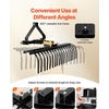 image:imageVEVOR PullBehind Thatch Remover 60 Width 3Point Dethatcher Equipped with 32 Durable Steel Prongs TractorCompatible 3Point Hitch Garden Rake Ideal for Soil Preparation and Grass Maintenance50 Dethatcher with 3Point Attachments