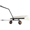 image:imageVEVOR PullBehind Thatch Remover 60 Width 3Point Dethatcher Equipped with 32 Durable Steel Prongs TractorCompatible 3Point Hitch Garden Rake Ideal for Soil Preparation and Grass Maintenance60 Tow Behind Dethatcher