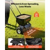 image:imageVEVOR Push Lawn Spreader 12ft Spreading Width Broadcast Spreader with 80lbs Load Capacity amp 10 in AllTerrain Tires WalkBehind Garden amp Lawn Broadcast Spreaders for Seed Fertilizer Salt Ice Melt