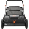 image:imageVEVOR Push Lawn Sweeper 21inch Leaf amp Grass Collector Heavy Duty Thickened Steel Durable to Use with Large Capacity 35 cu ft Mesh Collection Hopper Bag 2 Spinning Brushes21 inch Classic