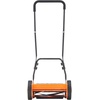 image:imageVEVOR Push Reel Lawn Mower 14 inch 5 Blades Manual Push Mower No Motor 06175 in Adjustable Cutting Height WalkBehind Lawn Mowers with Grass Catcher Bag for Green Lawns Driveways Courtyards14 inch