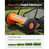 image:imageVEVOR Push Reel Lawn Mower 14 inch 5 Blades Manual Push Mower No Motor 06175 in Adjustable Cutting Height WalkBehind Lawn Mowers with Grass Catcher Bag for Green Lawns Driveways Courtyards16 inch