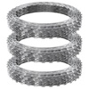 image:imageVEVOR Razor Wires 246 ft Razor Barbed Wire 5 Rolls Razor Wire Fencing Razor Fence Razor Ribbon Barbed Wire Galvanized Razor Wire Fence Rolls Razor for Garden147FT