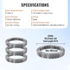 image:imageVEVOR Razor Wires 246 ft Razor Barbed Wire 5 Rolls Razor Wire Fencing Razor Fence Razor Ribbon Barbed Wire Galvanized Razor Wire Fence Rolls Razor for Garden147FT